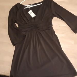 Max Studio chocolate dress NWT